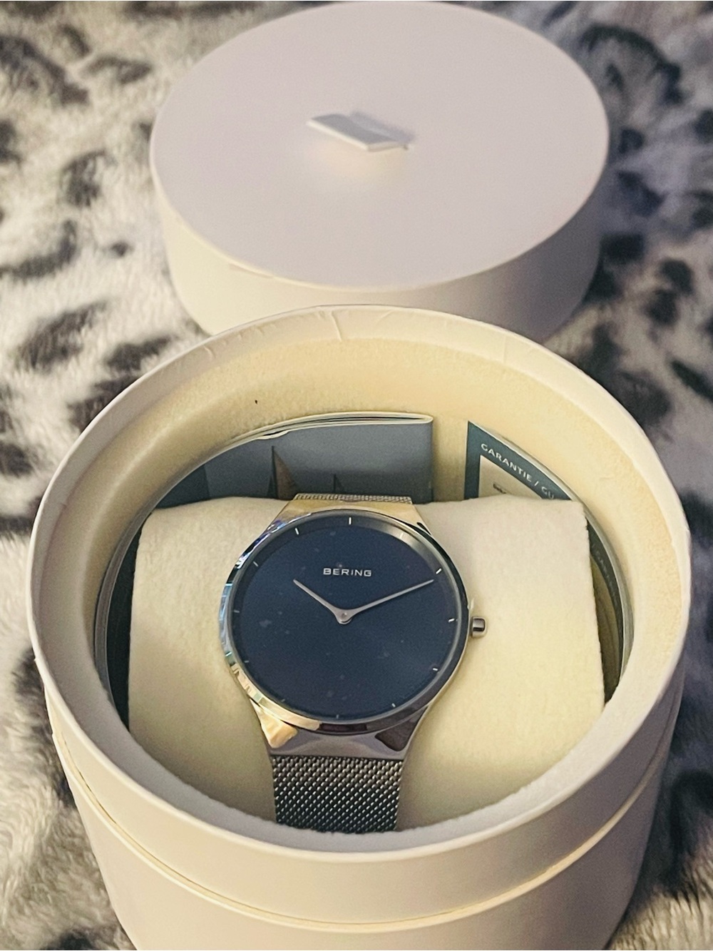 Bering Unisex Watch Classic - 12138-008 Mesh Band